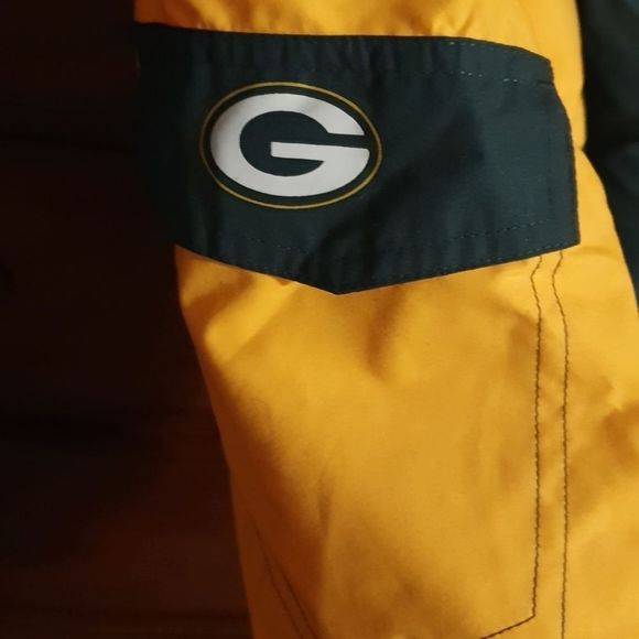 NFL Green Bay Packers Swim Trunks Boys sz 14/16 - Picture 3 of 5